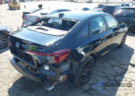 2025 Honda Civic Sport from USA, damaged, VIN 2HGFE2F58SH501082
